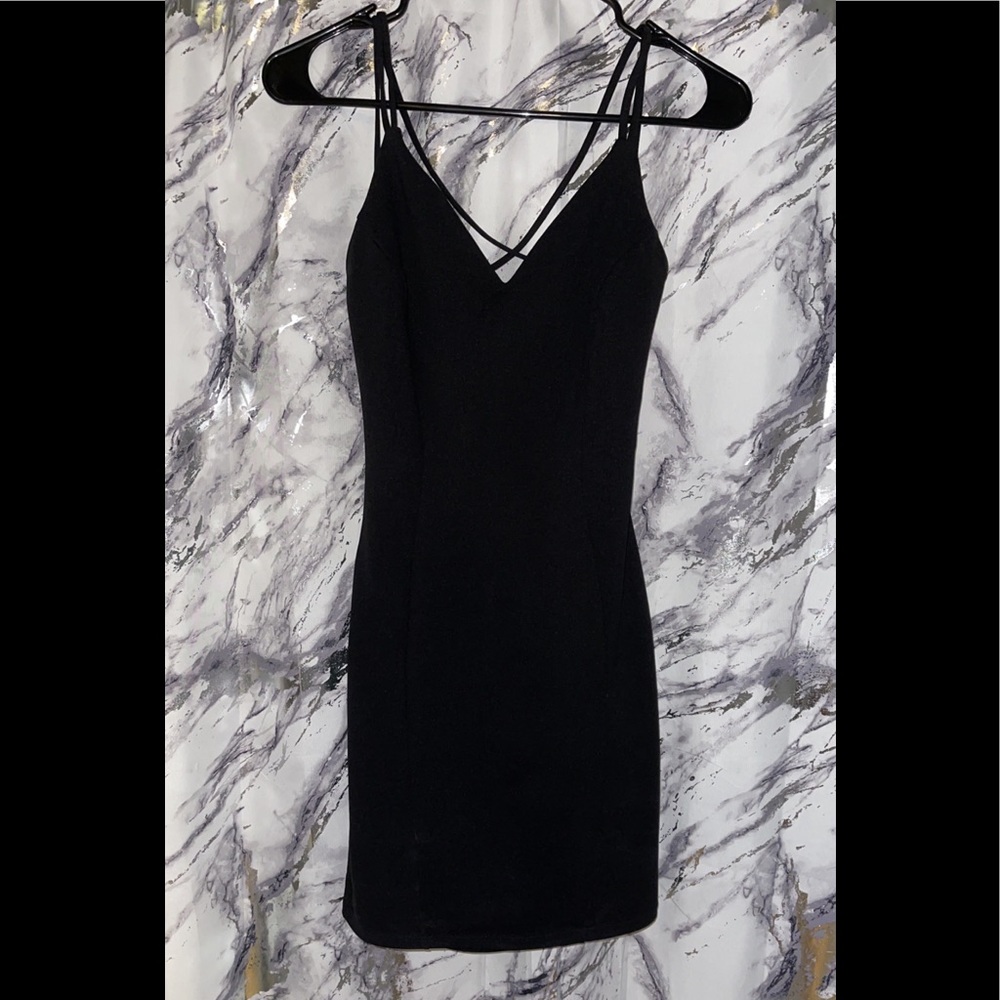 OPEN BACK MINI DRESS!!!